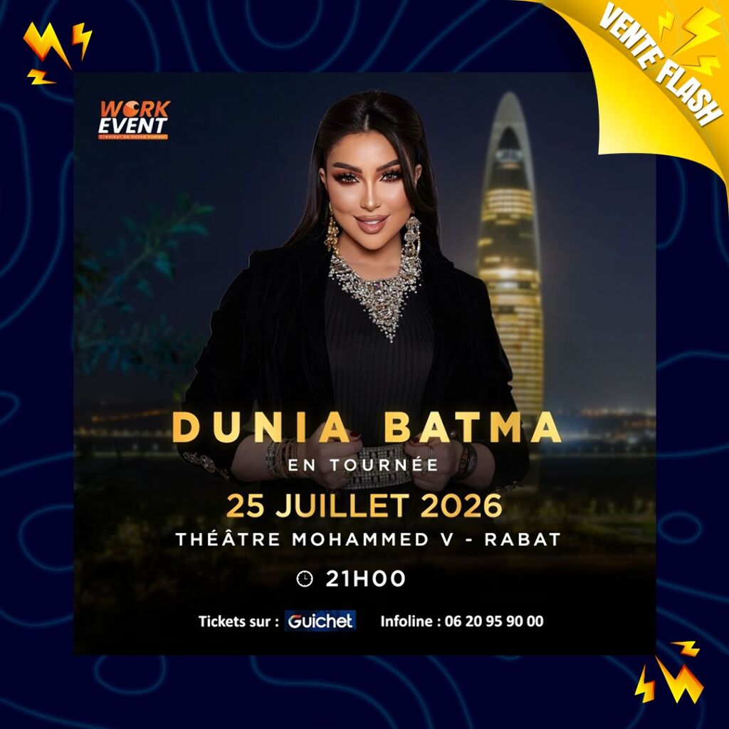 Dunia Batma en Concert Exclusif à Rabat