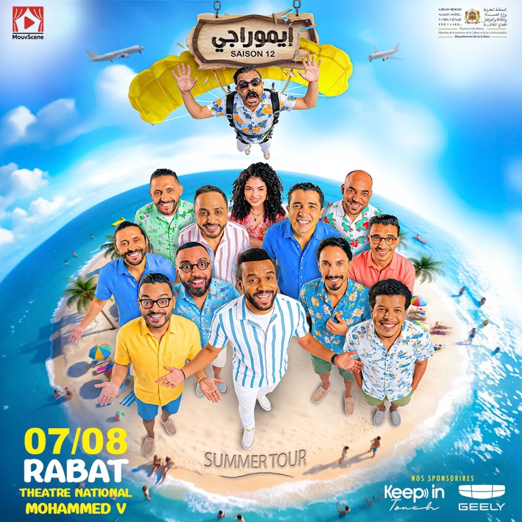Le Summer Tour d'Humouraji s'installe à Rabat !