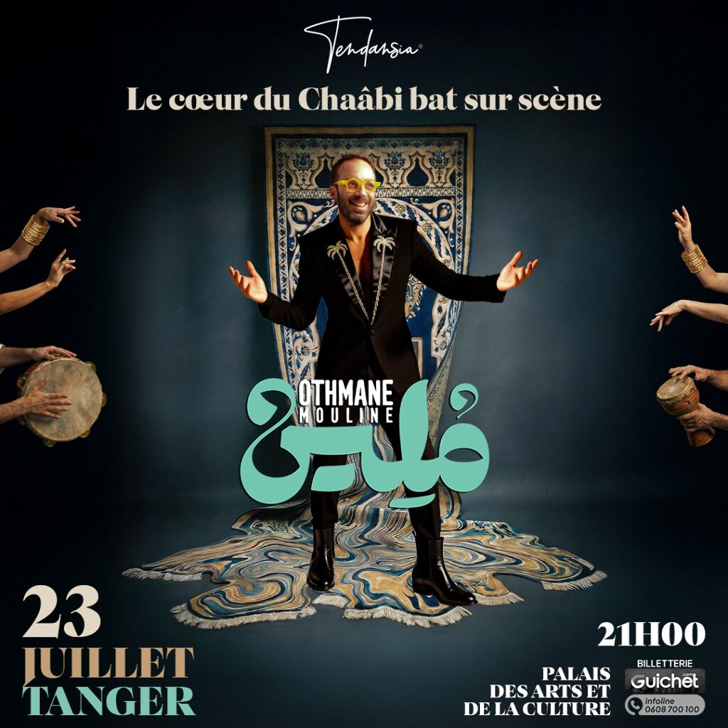 Othmane Mouline à Tanger : Le cœur du Chaâbi bat sur scène au Palais des Arts !