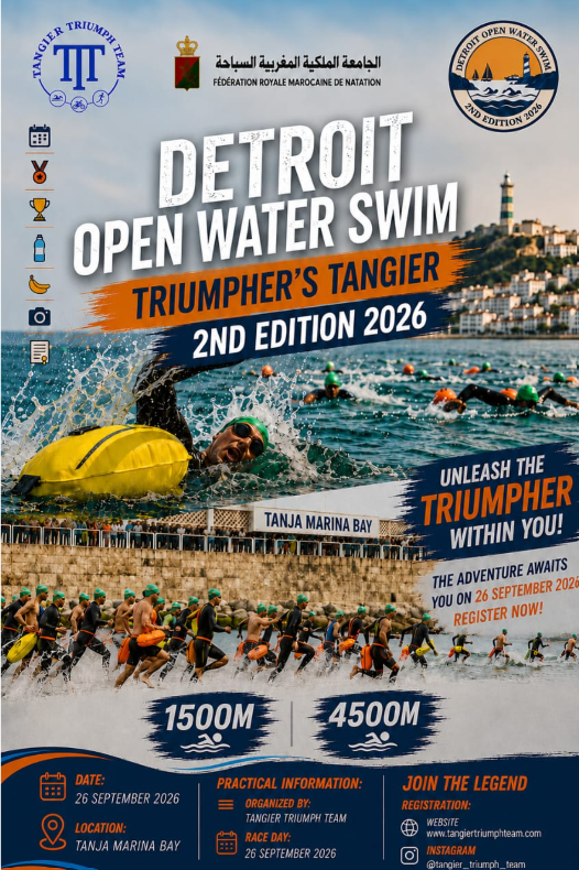 Detroit Open Water Swim 2026 — 2e édition