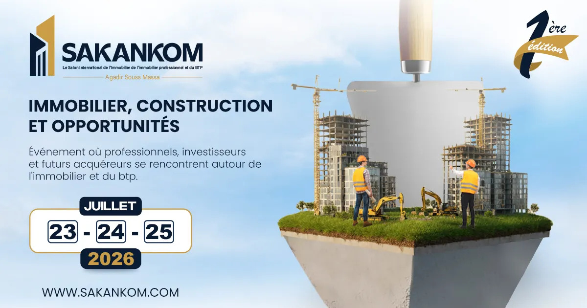 SAKANKOM 2026 — Salon de l'Immobilier et du BTP