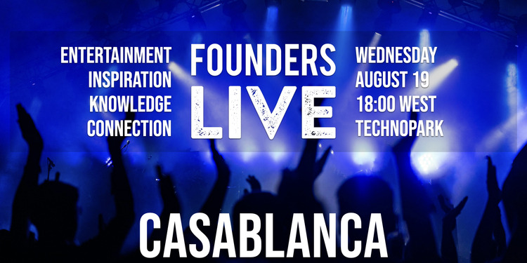 Founders Live Casablanca